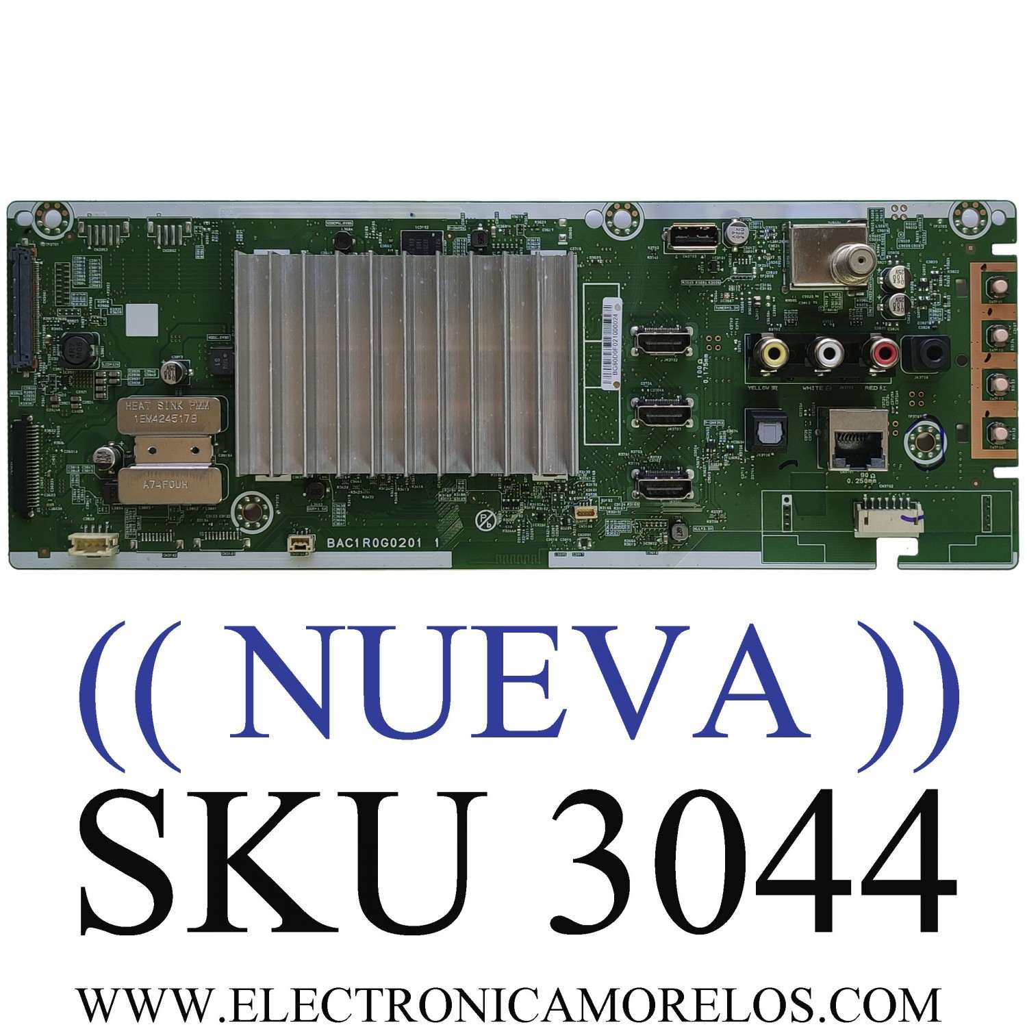 MAIN PARA TV PHILIPS (( NUEVA ))/ NUMERO DE PARTE BG80D0F / BAC1R0G0201 1 / BG80D0F021000024 / MODELO 65PFL5604/F7A	